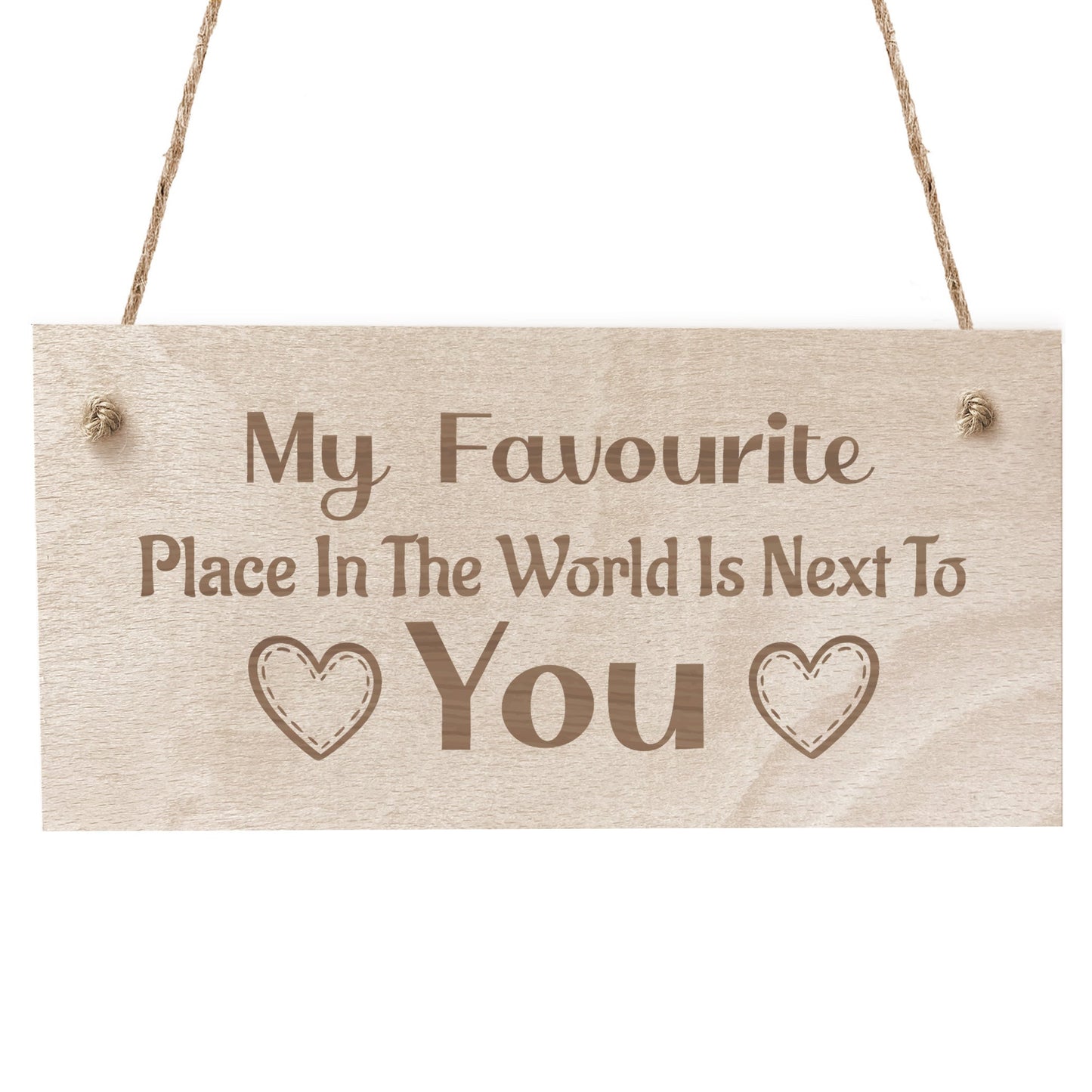 Anniversary Gift For Him Her Wooden Plaque Fathers Day Birthday