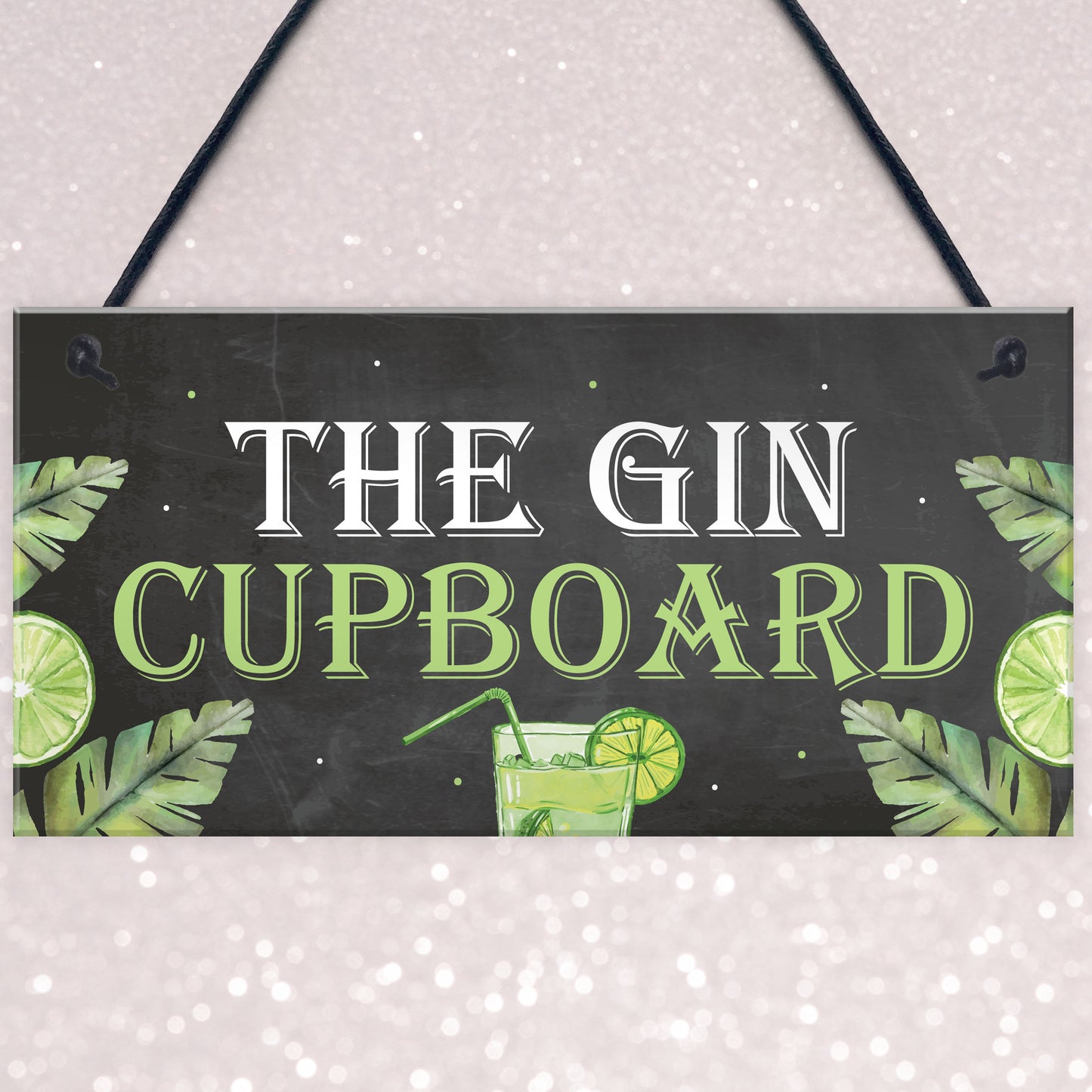 Funny Alcohol Sign Gin Gifts Man Cave Home Bar Pub Plaque