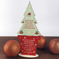 Christmas Gift For Teacher Poem Wooden Christmas Tree Thank You