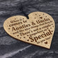Auntie And Uncle Plaque Auntie Uncle Gift Ideas Engraved Heart