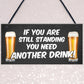 Funny Humour Home Bar Sign Hanging Man Cave Sign Joke Pub