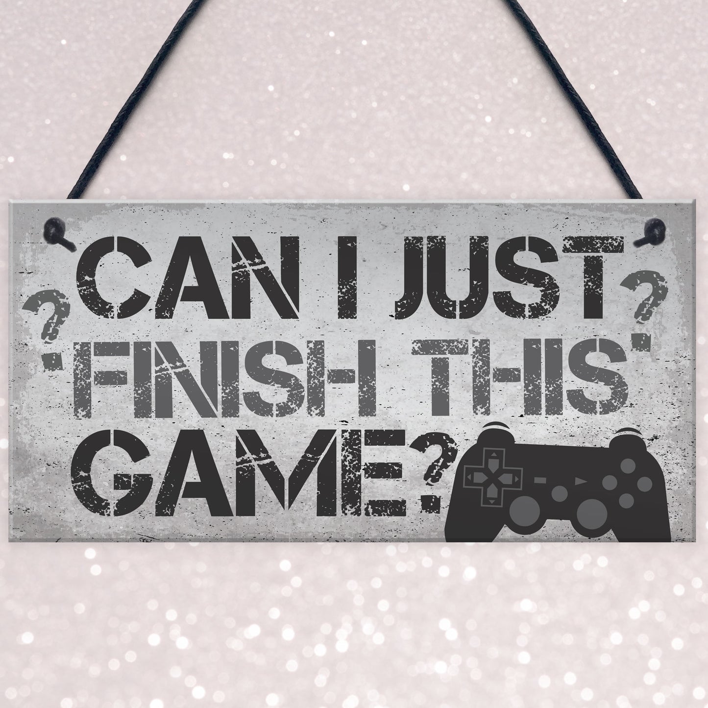 Hanging Gamer Sign Boys Bedroom Decor Boys Bedroom Wall Art