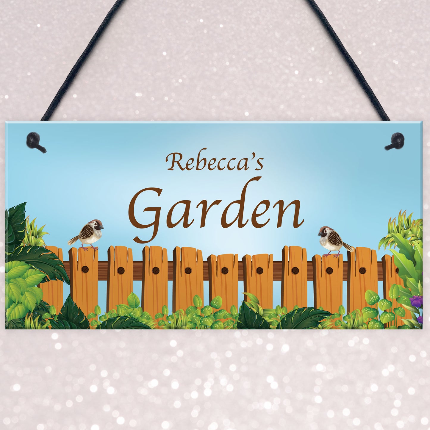 Novelty Home Decor For Garden Summerhouse Shed PERSONALISED