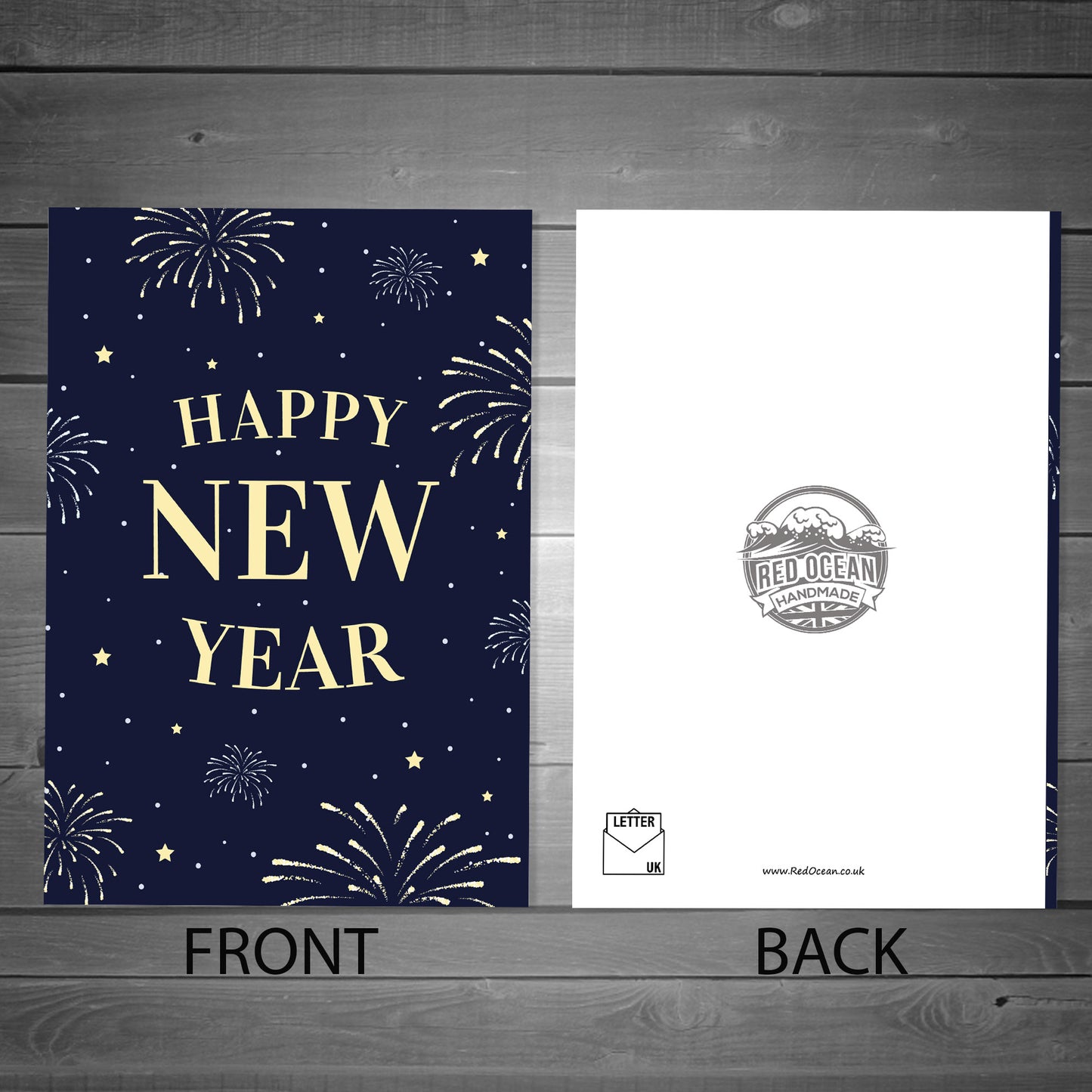 New Year Card For Friends and Family Happy New Year Cards