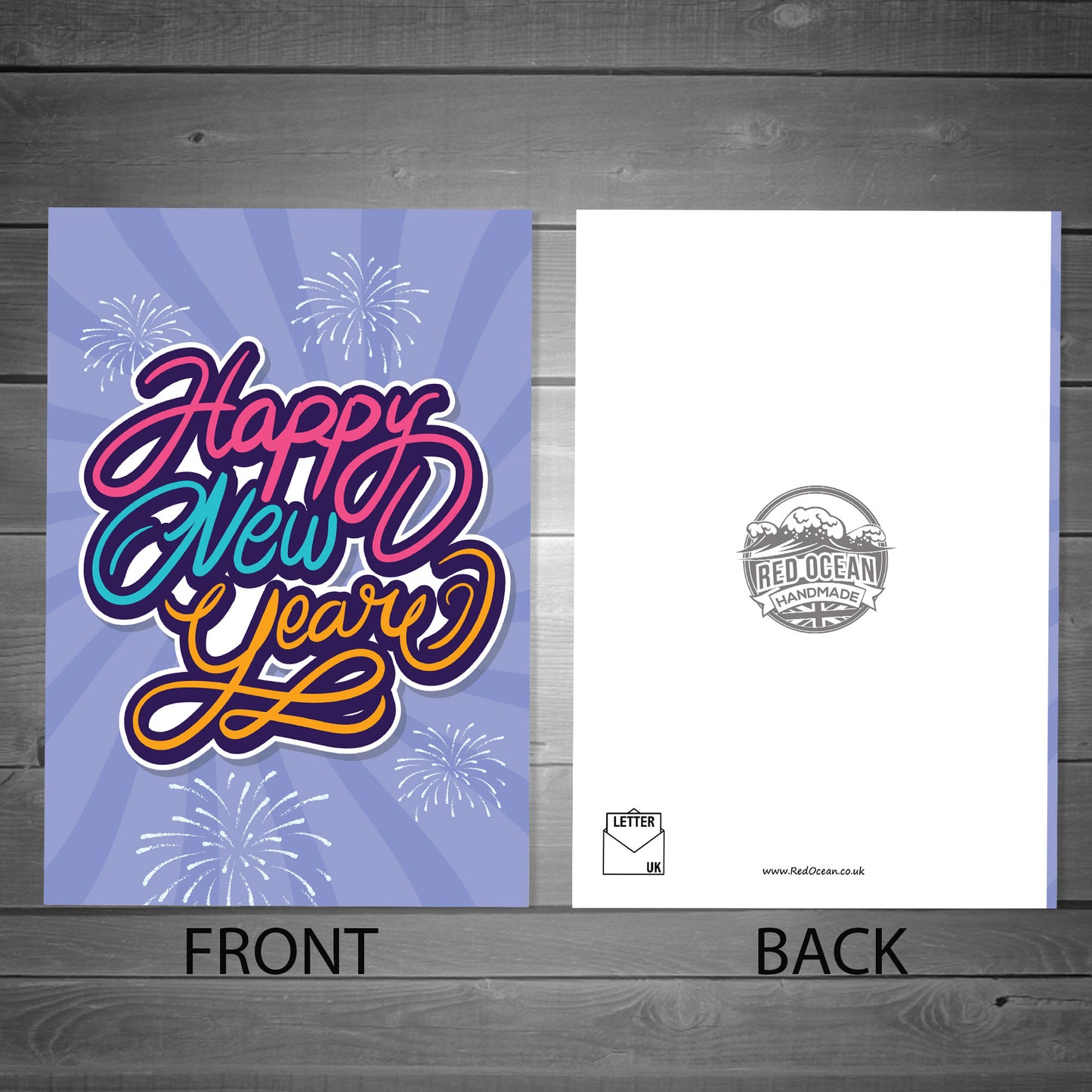 New Year Card For Women Happy New Year Card with Envelope Auntie