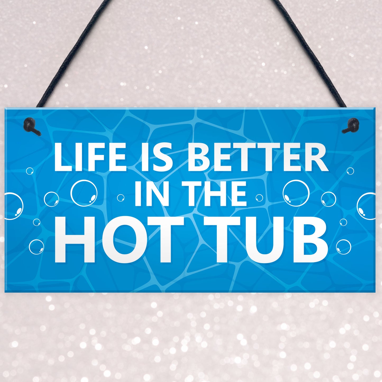Hot Tub Novelty Plaque For Garden Hot Tub Garden Shed Novelty