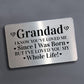 Grandad Gifts Gift For Him Metal Card Birthday Present