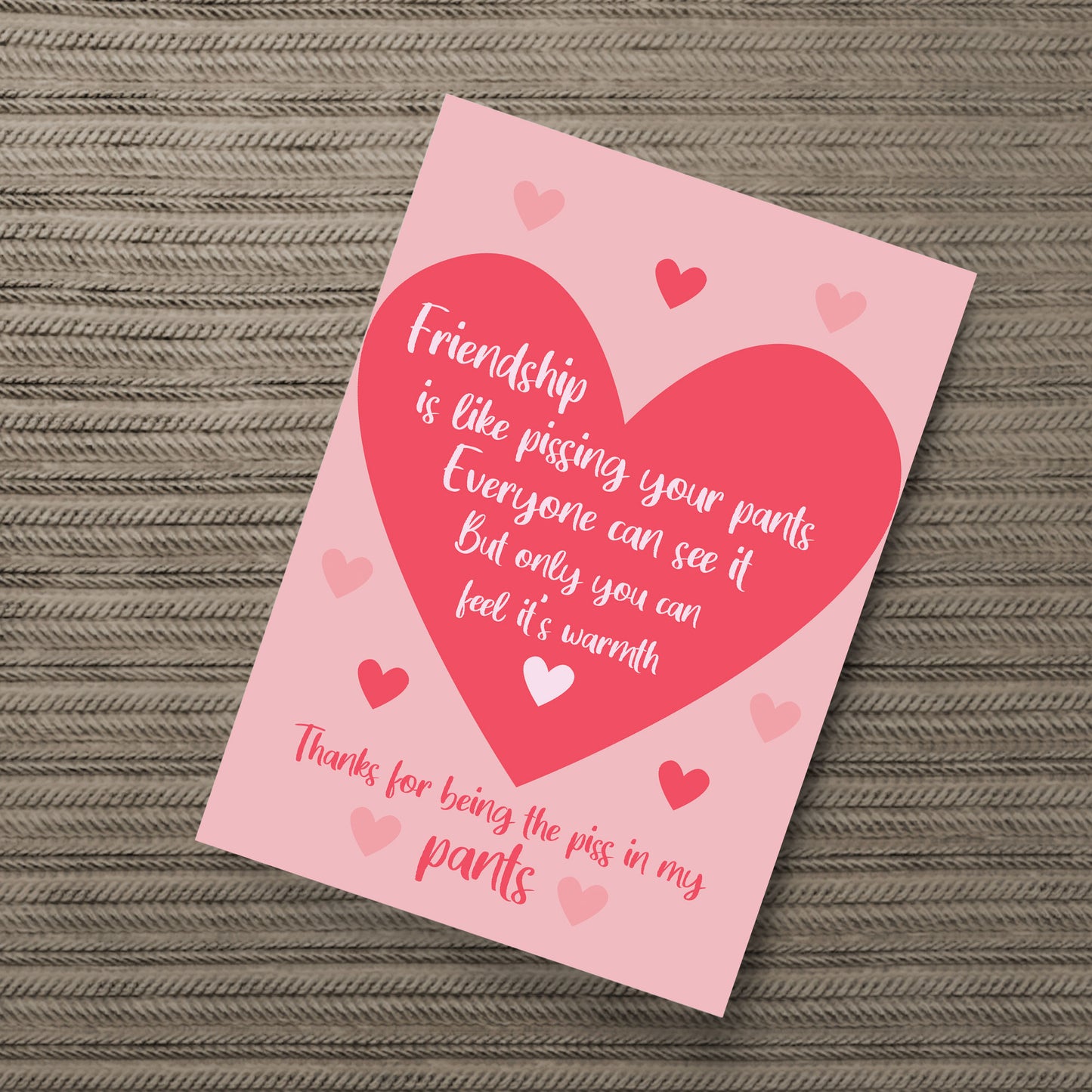 Funny Friendship Gift Best Friend Christmas Birthday Gift Print