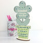 Cute Fathers Day Gift For Grandad Wooden Flower Grandad Birthday