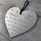 Always In Our Hearts ENGRAVED Memorial Gift Mum Dad Nan