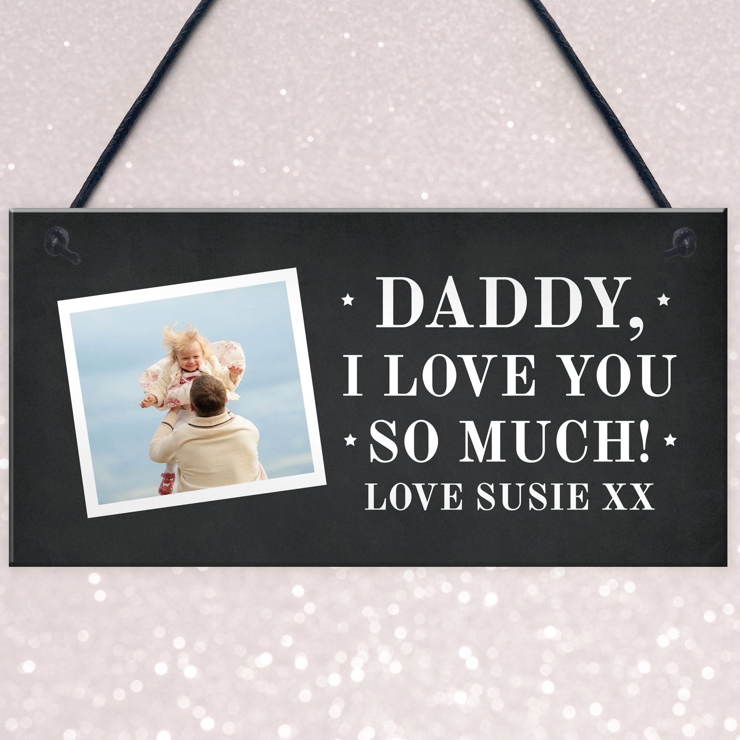 Personalised Photo Plaque Gift For Dad Personalised Fathers Day