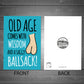 Funny Rude Birthday Card For Him Cheeky Humour Card For Men Dad