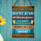Welcome Plaque Bar Accessories For Home Pub or Outdoor Garden