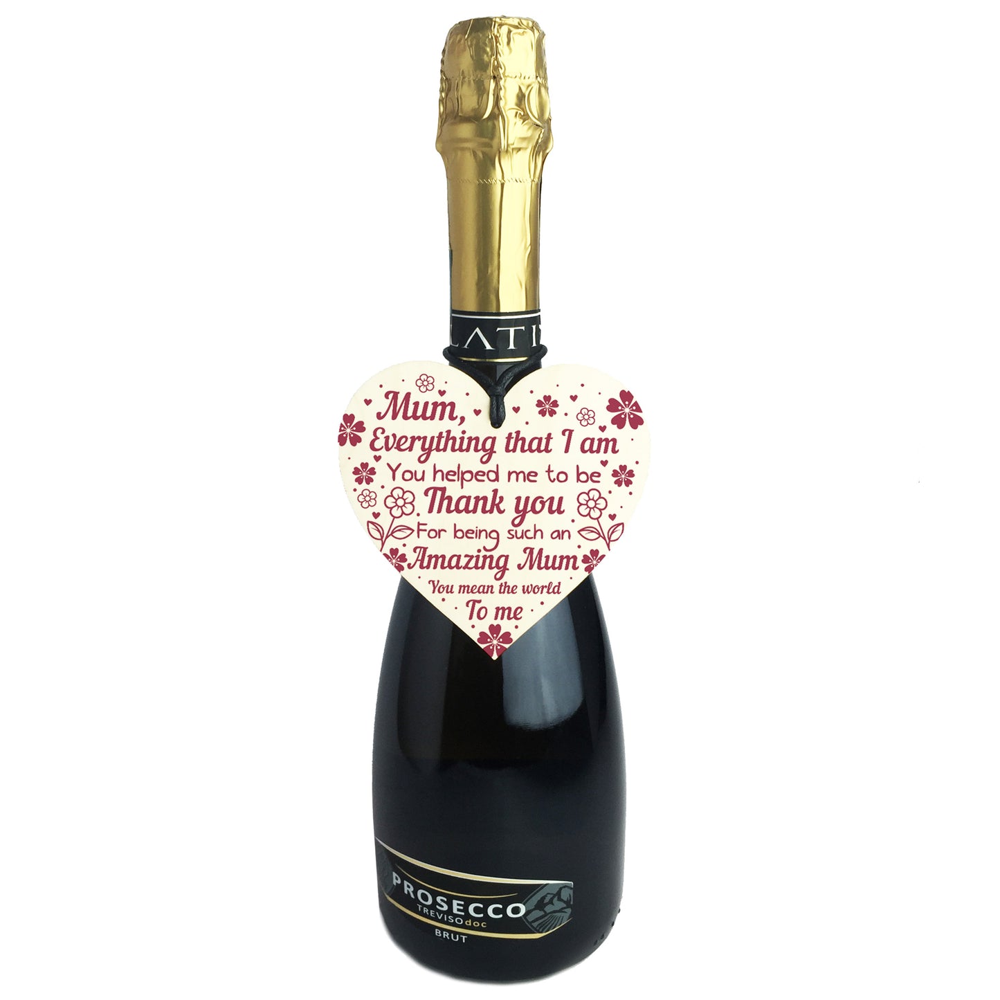 Thank You Mum Gift Mothers Day Gift Wooden Heart Mum Birthday