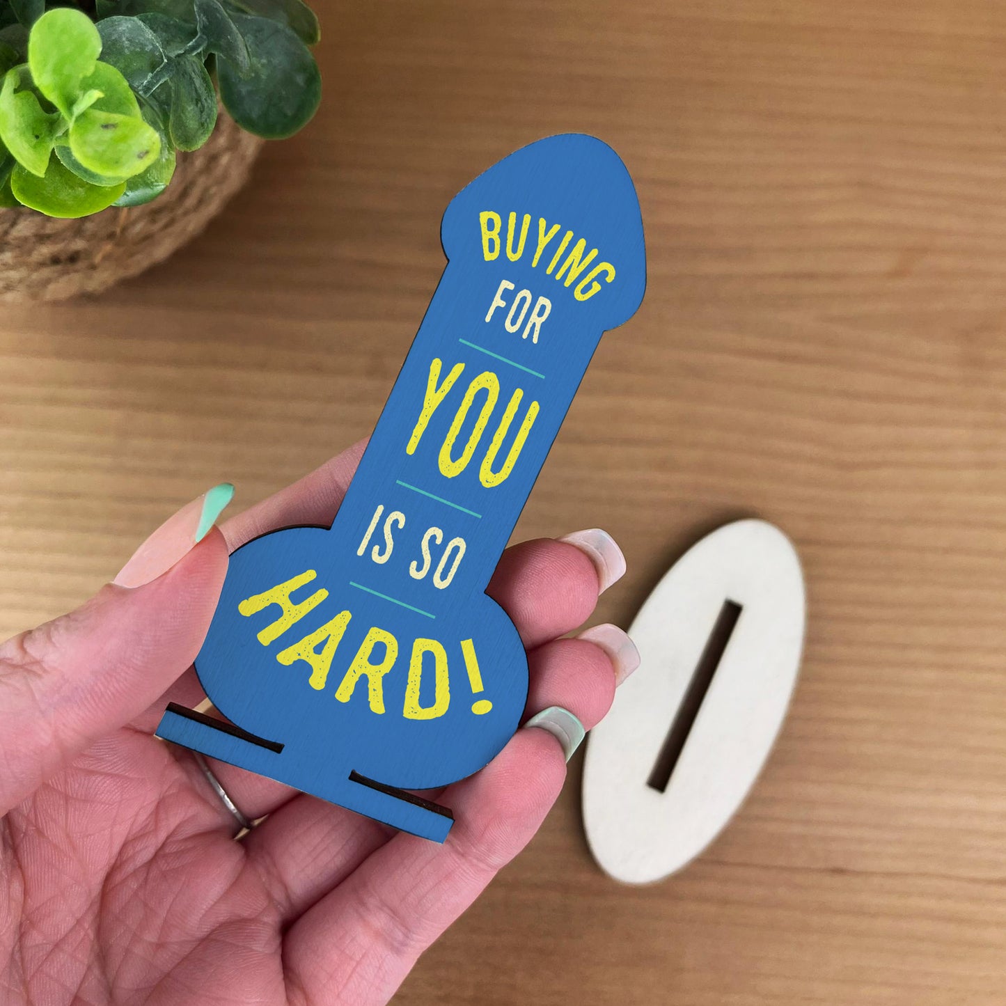 Funny Joke Birthday Gifts For Him Her Women Men Wood Plaque