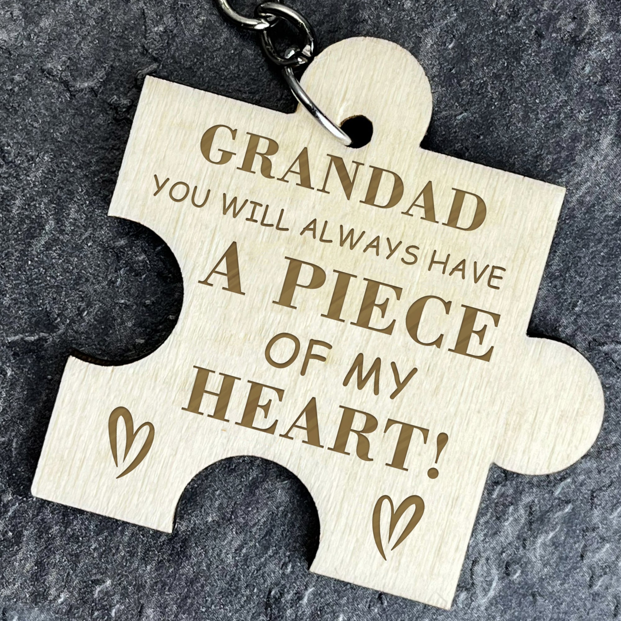 Engraved keyring for discount him