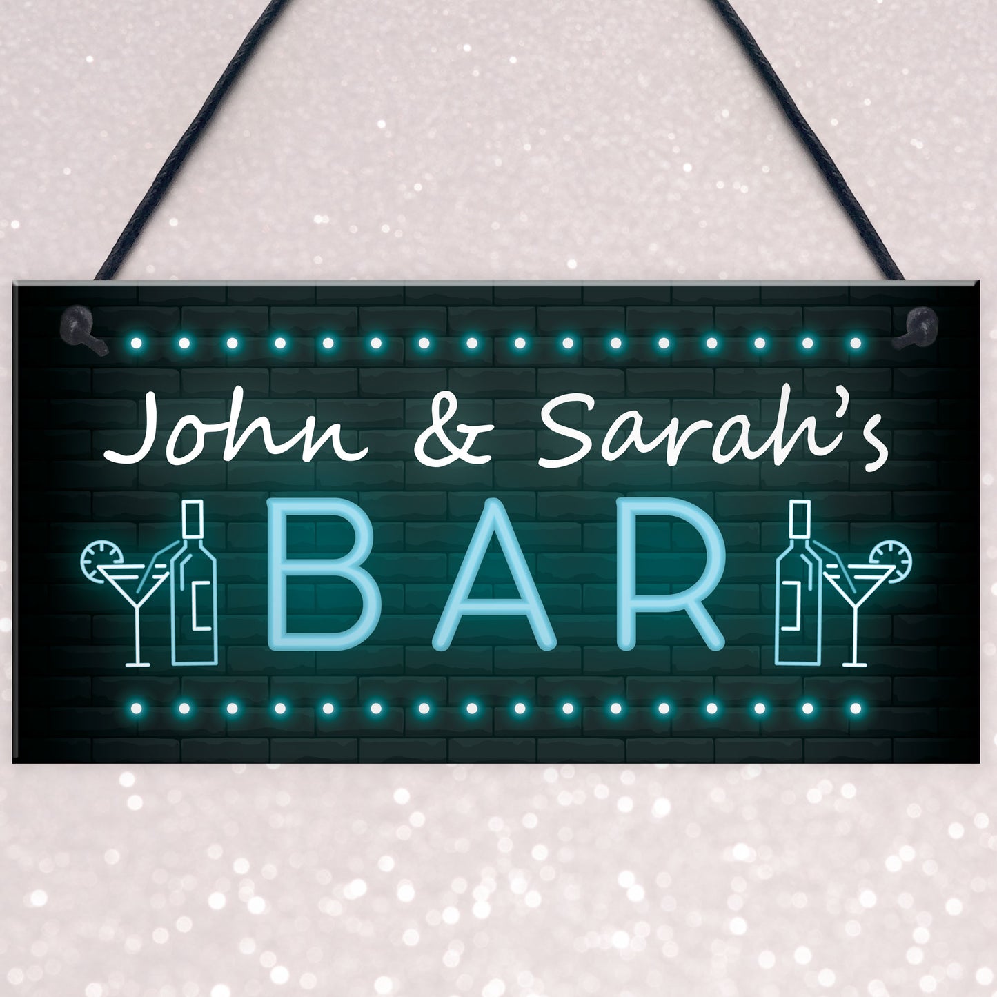 Home Pub Bar Personalised Sign Plaque For Man Cave Garden Bar