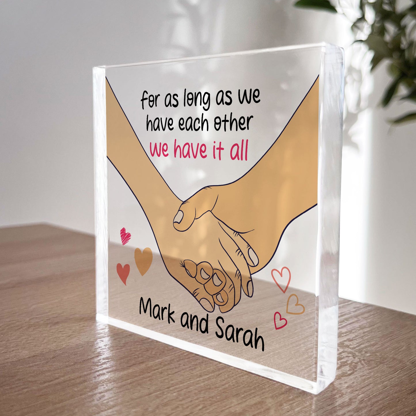 Personalised Couples Gift For Boyfriend Girlfriend Husband Wife
