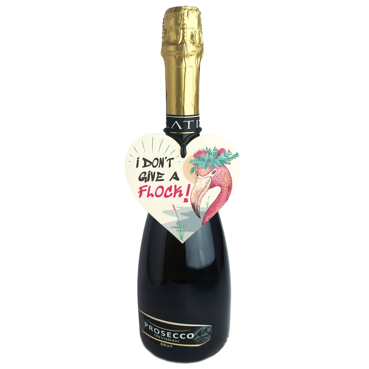 I Don't Give A Flock Flamingo Art Party Accesory Decoration