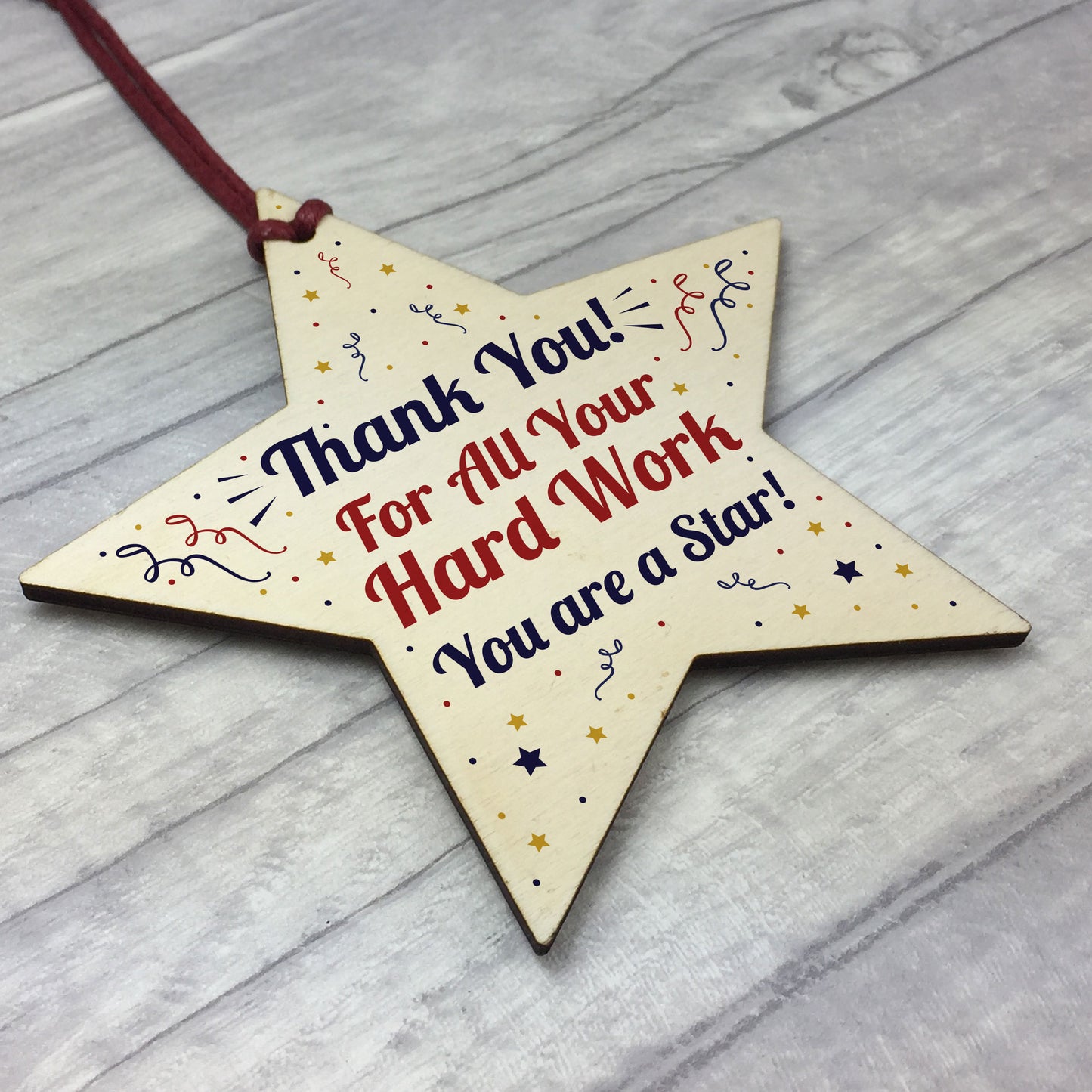 Special Thank You Gift Wood Heart Teacher Mentor Volunteer Gift
