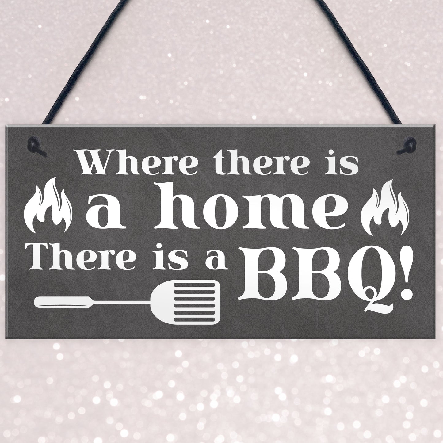 Funny BBQ Sign For Garden Shed Summerhouse Man Cave Gift
