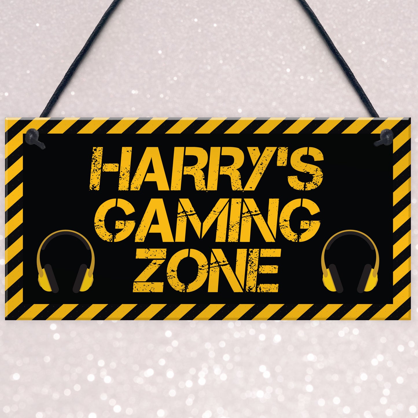 Gamer Gaming Zone Games Room Sign Man Cave Gifts For Brother