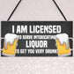 Funny Home Bar Sign For Garden Backyard Hanging Wall Plaque