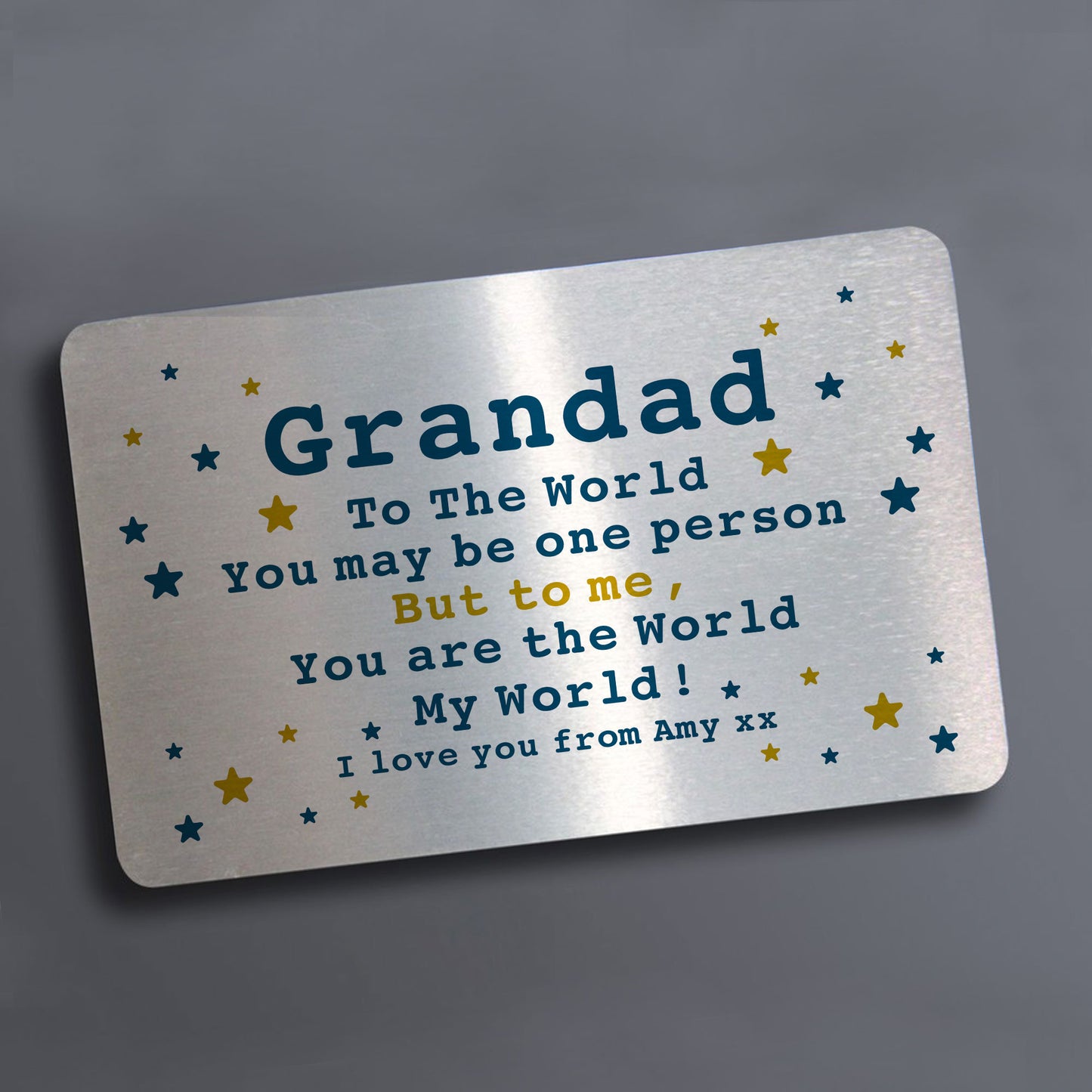 Special Grandad Fathers Day Birthday Christmas Gift Personalised