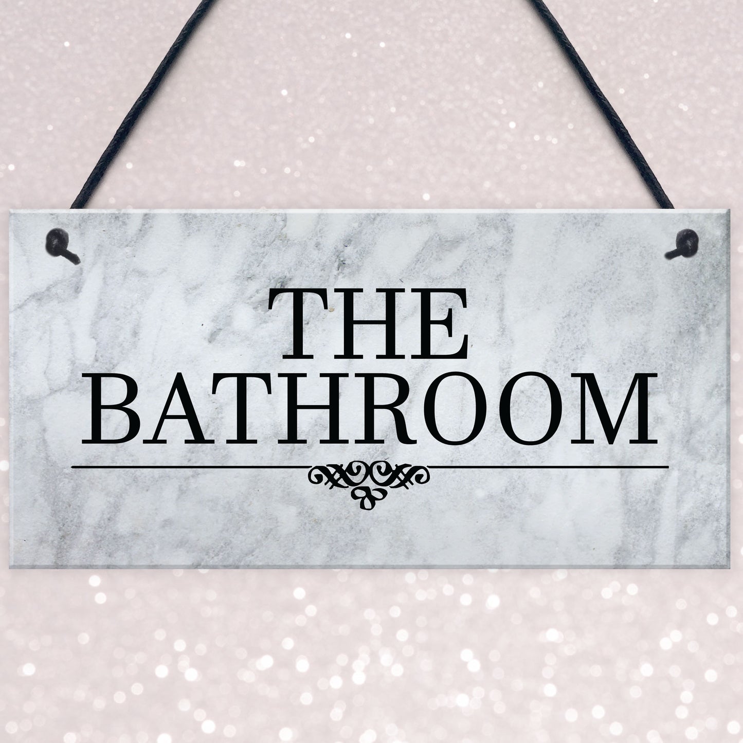 Bathroom Decor Marble Theme Hanging Bathroom Toilet Decor