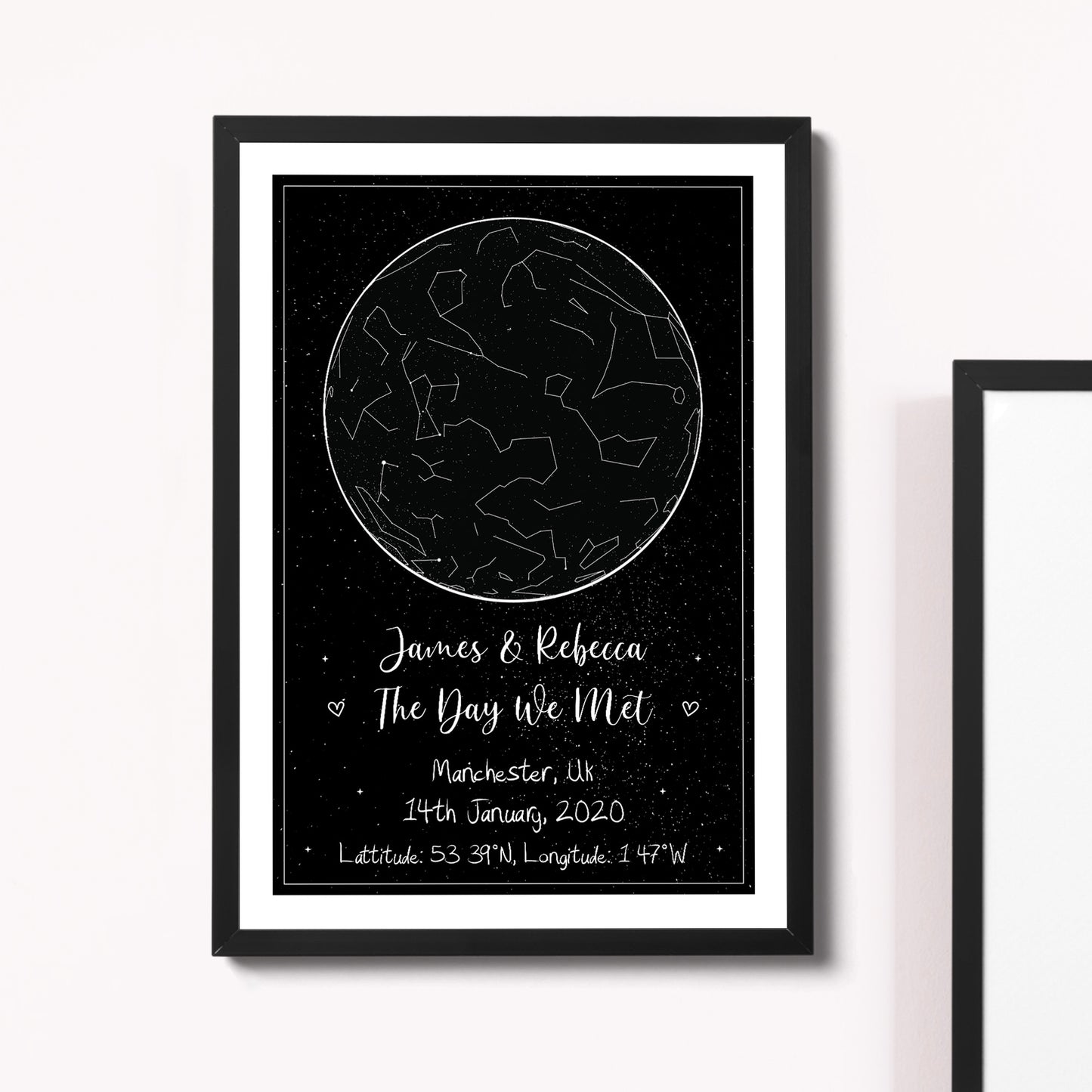 Anniversary Gifts For Boyfriend Husband Personalised Star Map