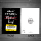 Funny Fathers Day Card For Dad Reduced Card Cheap Dad Card