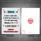 Happy Valentines Card For Nana Card From New Baby New Nana Card