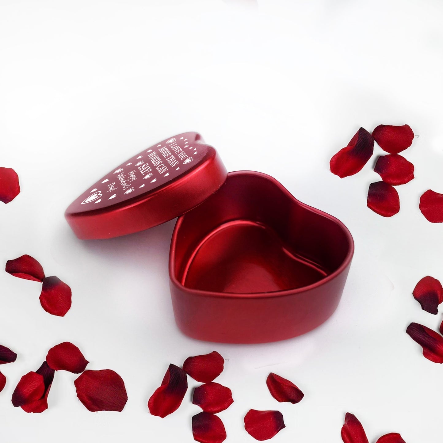 Valentines Gift For Him Her I LOVE YOU Metal Tin Mum Dad Mummy