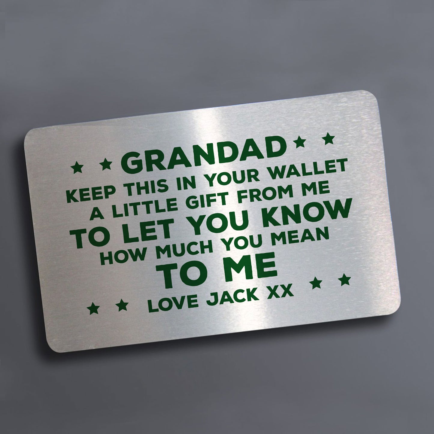 Thank You Gift For Grandad From Grandchildren Personalised