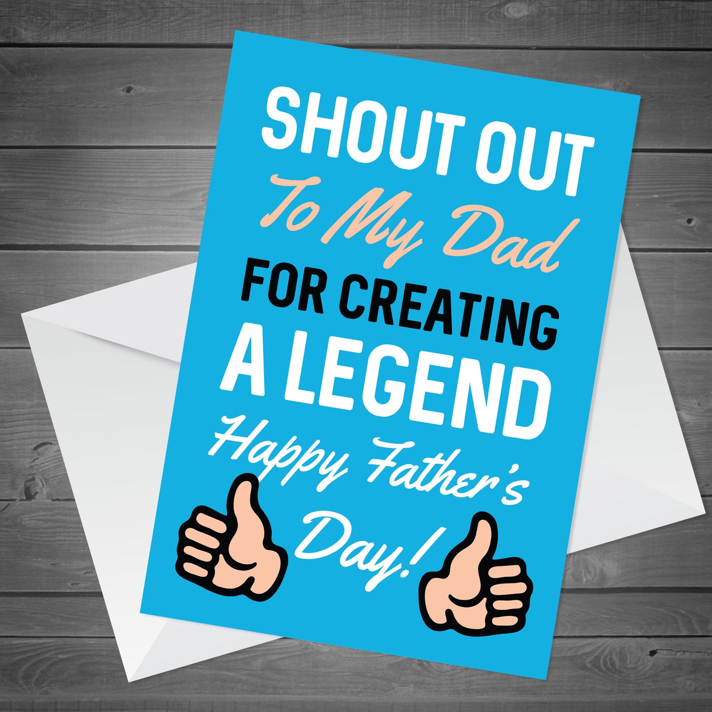 Fathers Day Gifts Funny Fathers Day Card BEST DAD EVER Gift