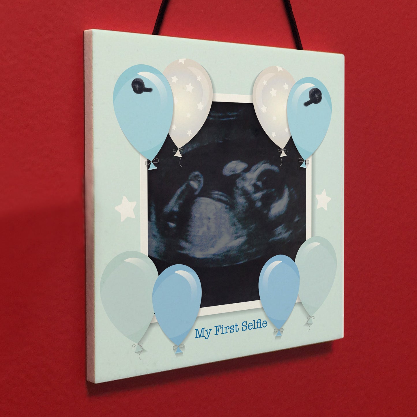 Baby Gift Square Ultrasound MY FIRST SELFIE Baby Newborn Gift
