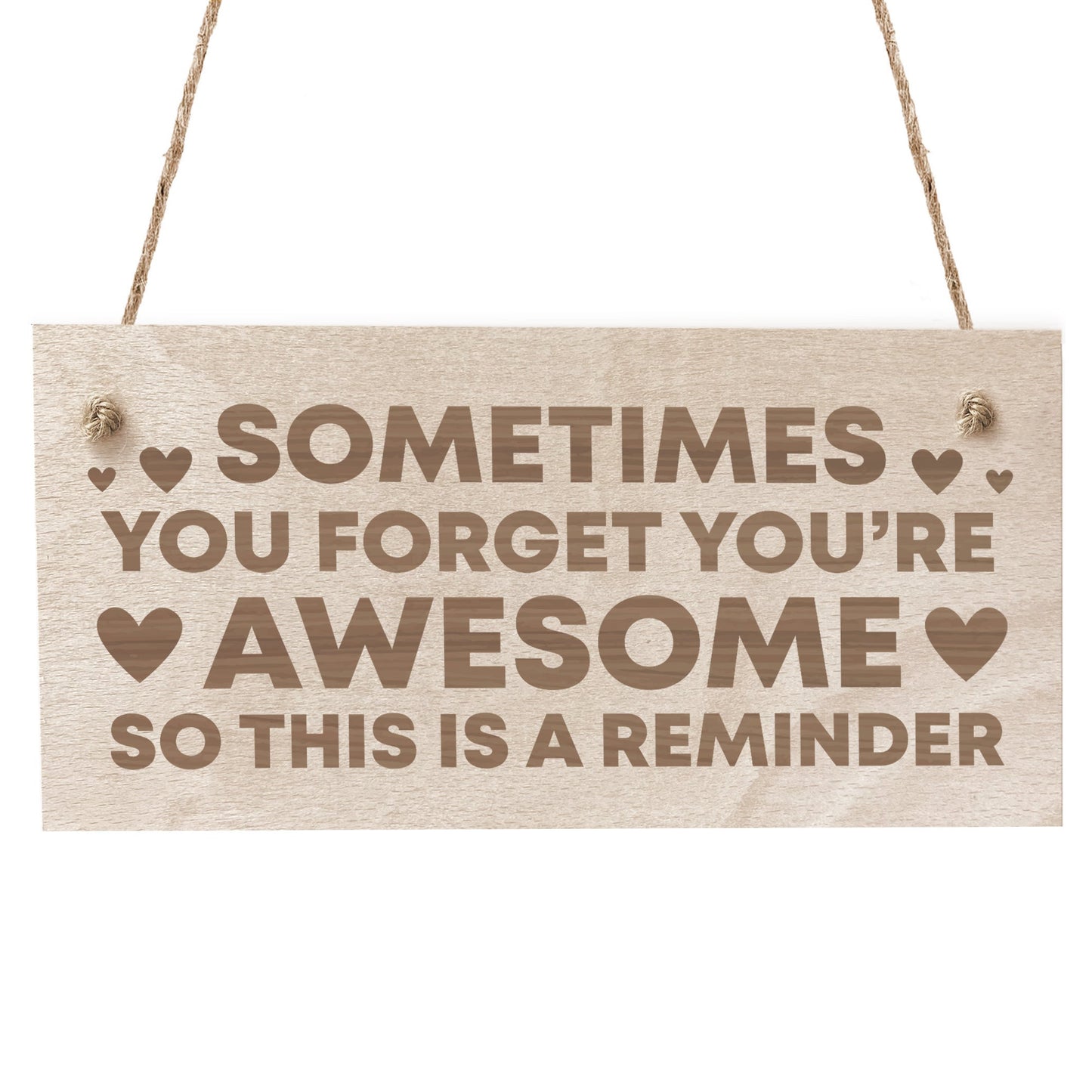 Friendship Sign Wooden Sign Awesome Reminder Best Friend Gift