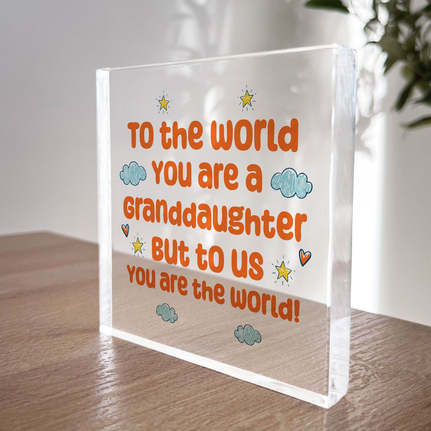 Granddaughter Gift Cute Granddaughter Gift From Grandparents