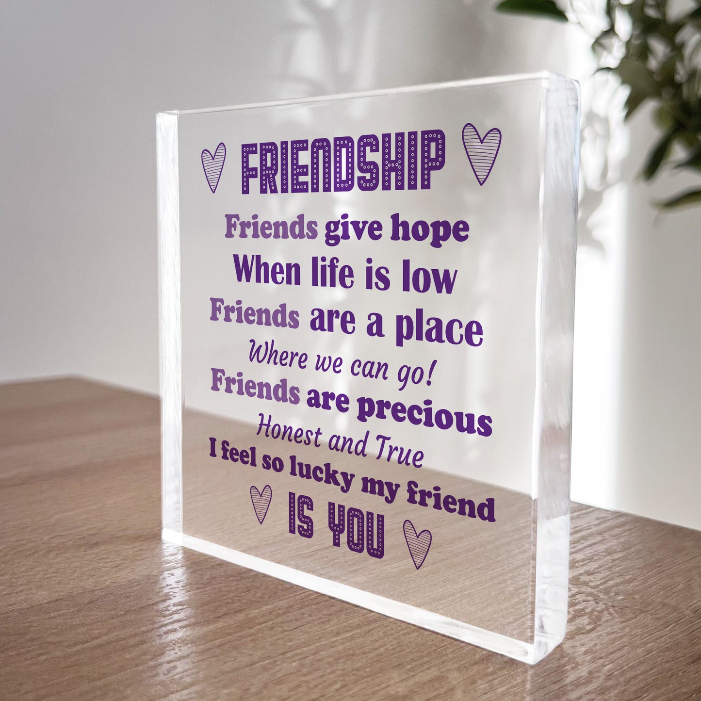 Best Friend Gift For Birthday Christmas Plaque Besties Friend