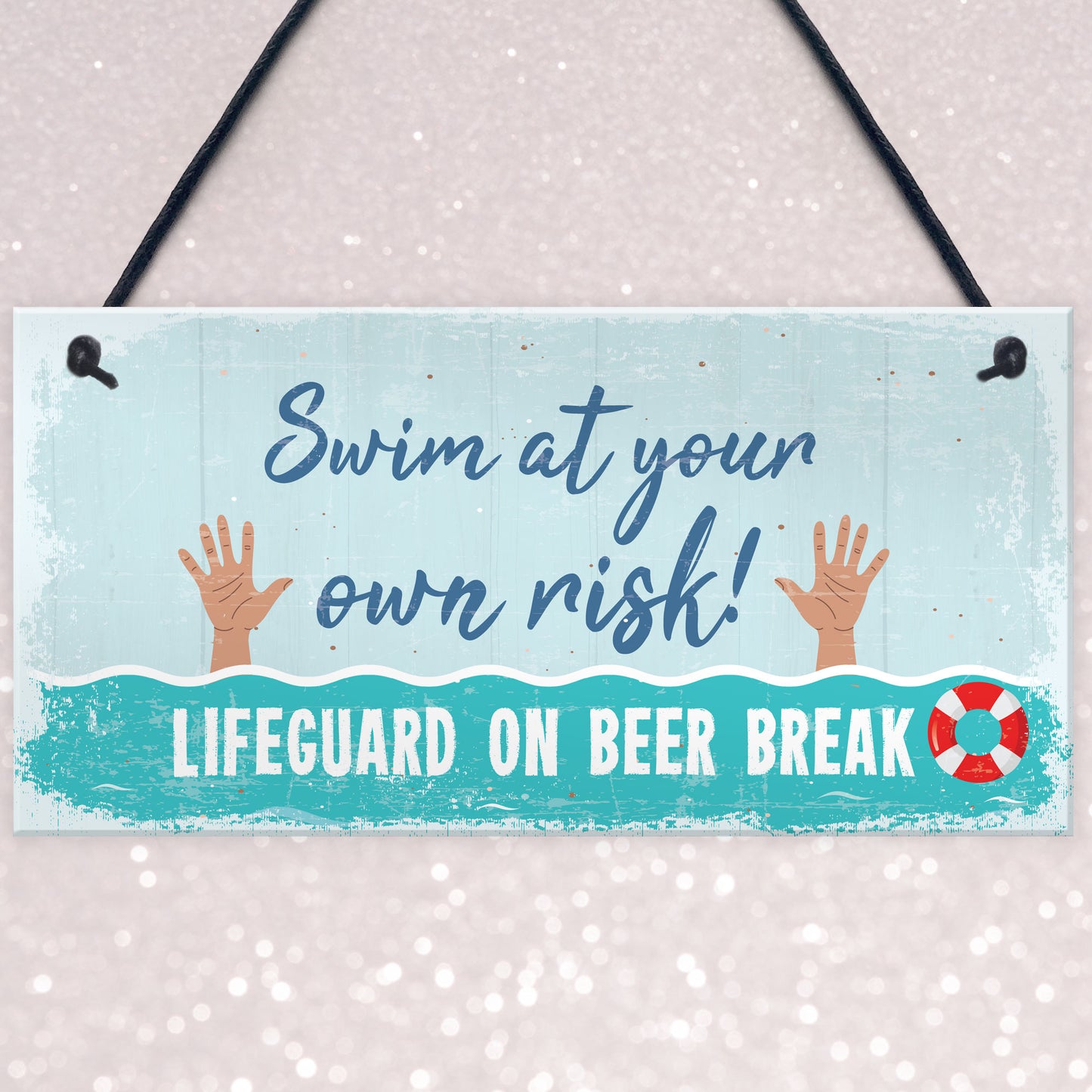 Funny Hot Tub Sign Summer House Garden Sign Pool Jacuzzi Plaque