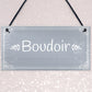 Boudoir Hanging Plaque Home Decor Bedroom Sign New Home Gift