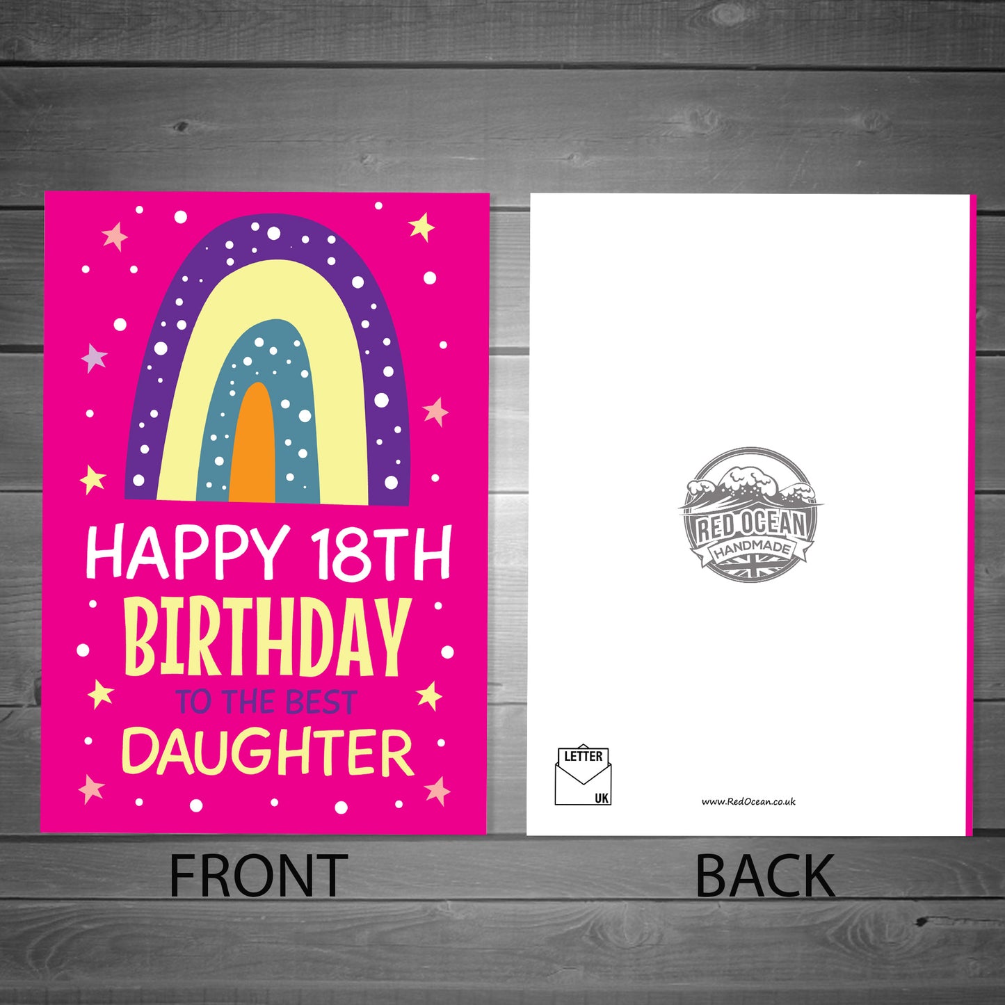Happy 18th Birthday Card BEST DAUGHTER From Mum And Dad Daughter