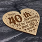 Funny 40th Birthday Card Engraved Heart 40th Birthday Gifts