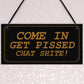 Funny Rude Bar Signs Plaques For Home Bar Man Cave Novelty