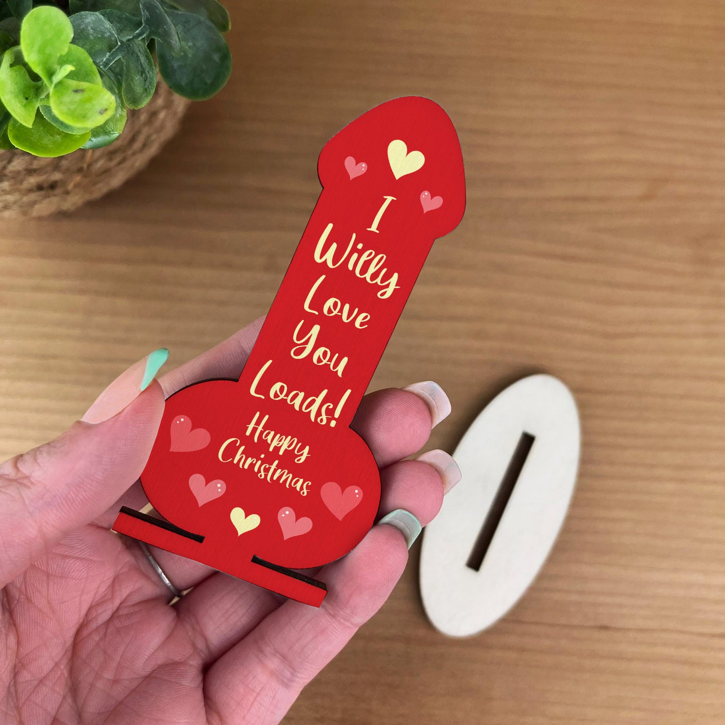 Girlfriend Boyfriend Christmas Gift Funny Plaque For Friend Him