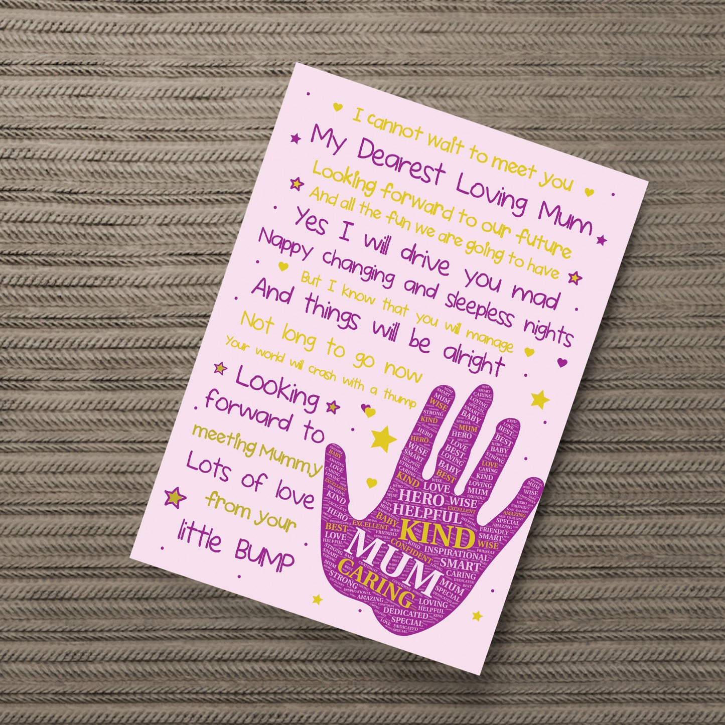 Mummy To Be Baby Shower Gifts From The Bump Baby Poem