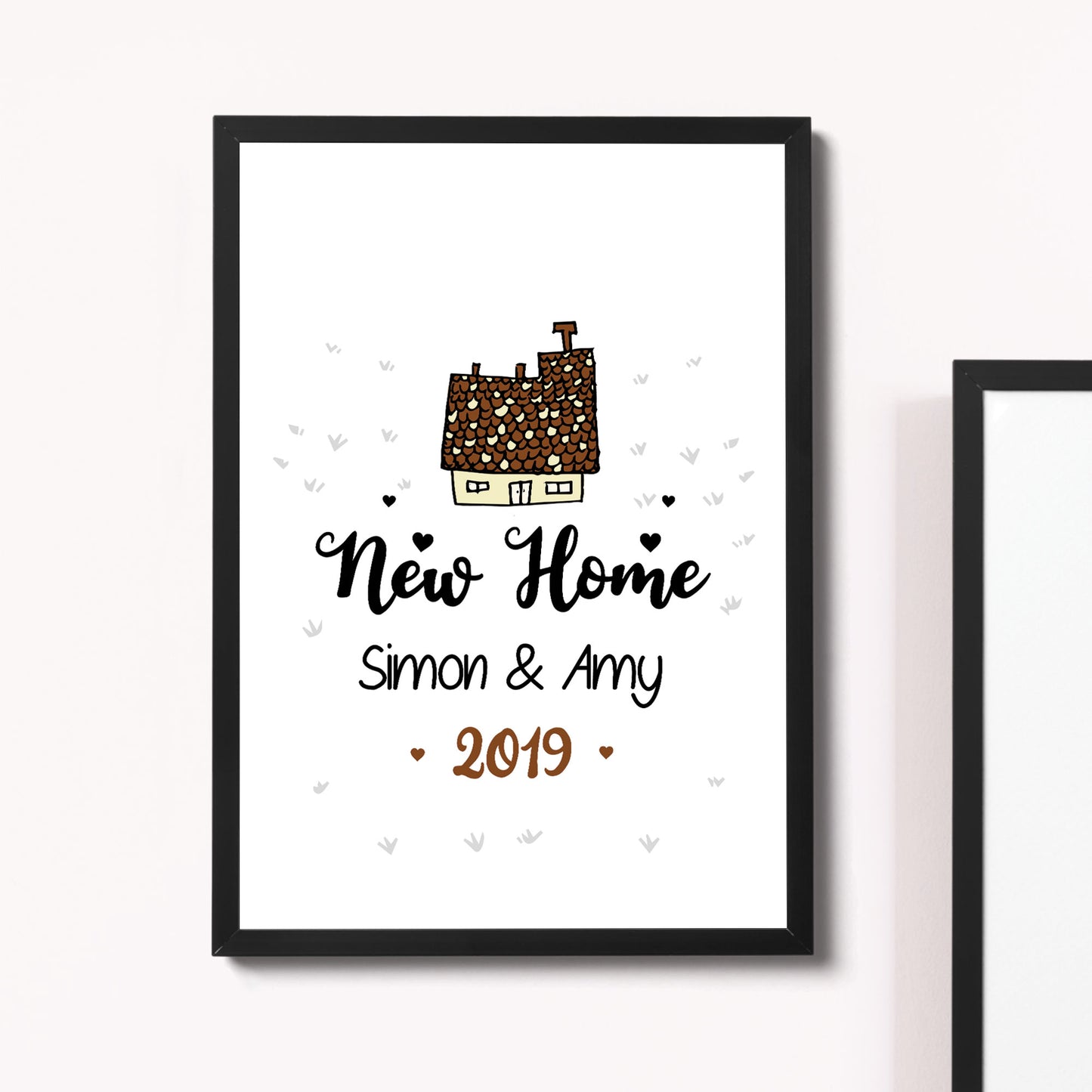 Personalised New Home Gift Moving Gift New Home Framed Print