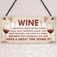 Funny Kitchen Humorous Wall Plaque Vintage Shabby Chic Home Bar