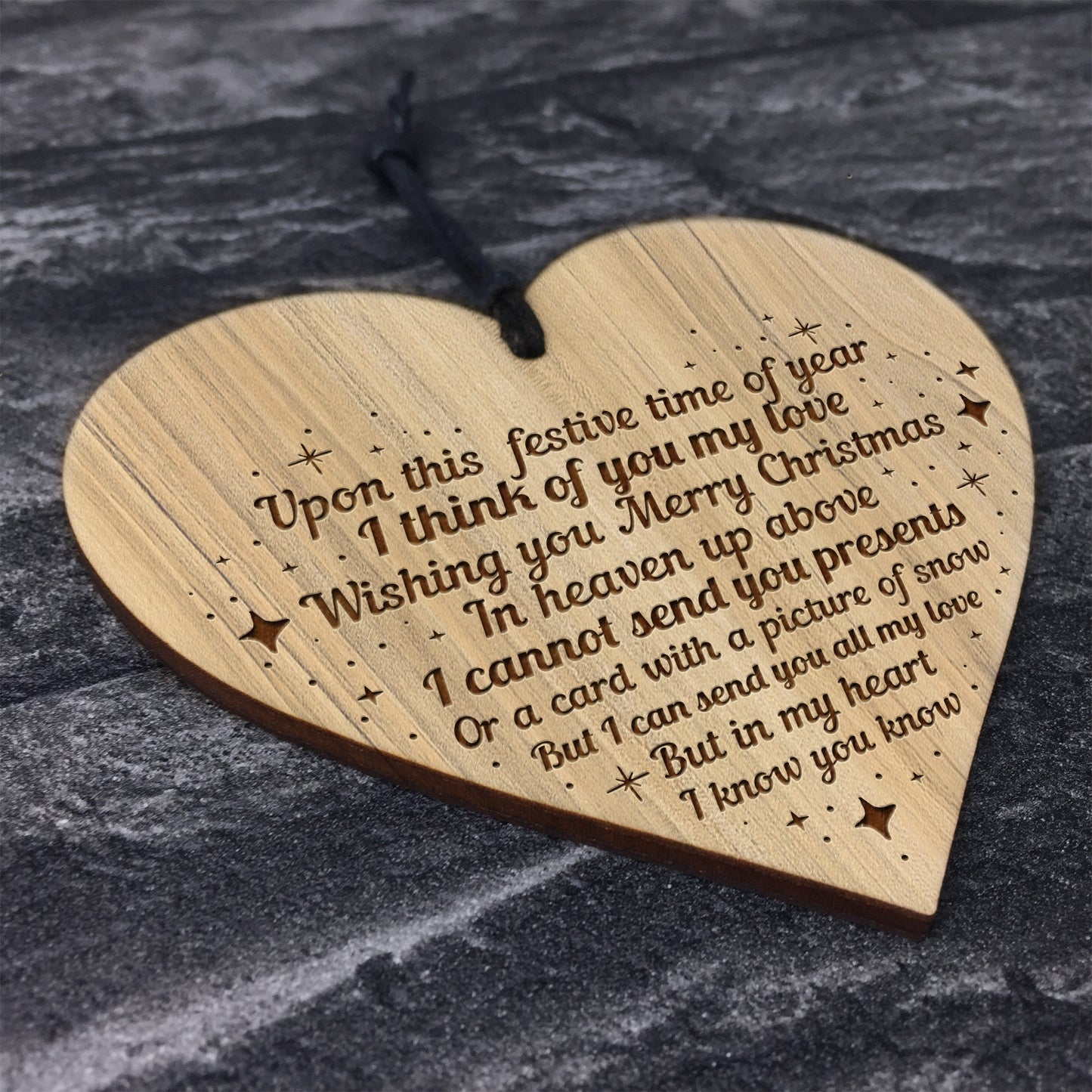 Christmas Memorial Decoration THINKING OF YOU Tree Decoration