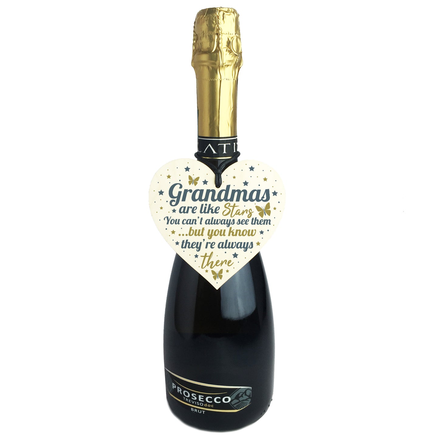 Grandma Gifts For Christmas Birthday Wood Heart Plaque Keepsake